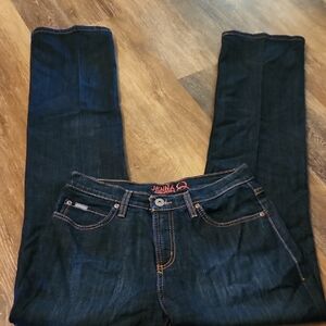 Cinch Jenna Women's Deep Indigo Straight Leg Jeans